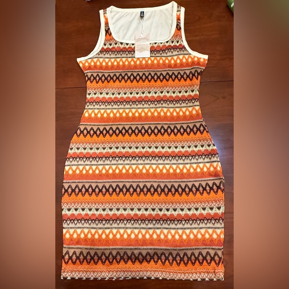 PRETTYGARDEN Summer Dress Square Neck Tank Striped Boho Sundress Criuse Outfit - Picture 14 of 15